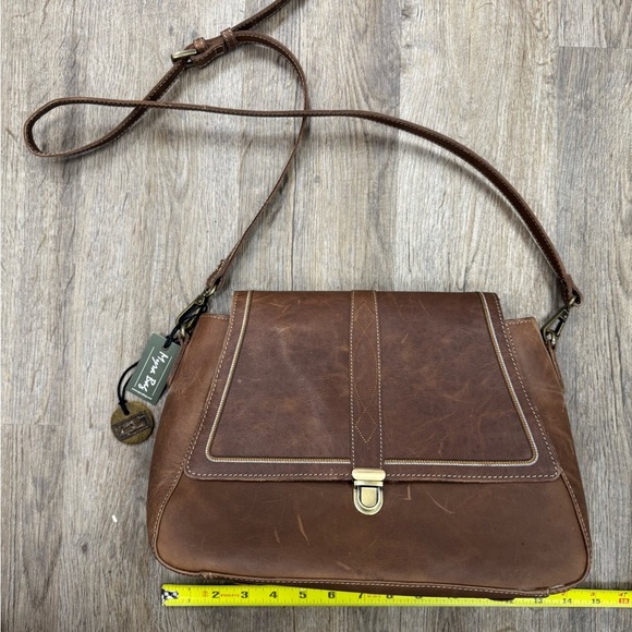 Myra Bag Handbags - Myra Bag Carol Leather Crossbody | Fair Condition | NWT | Brown